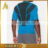 Mens Fitness 100% Polyester Wholesale Blank T-shirts Dry Fit t Shirt thumbnail-1