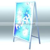 Aluminum single side A board poster stand