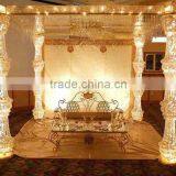 Royal Indian Hand Carved Wooden Mandap For Indian Weddings (Wedding Mandaps & Decorations)