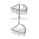 Double Bathroom Corner Soap Basket WT-542 thumbnail-1
