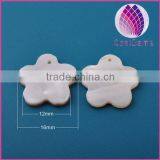Large Flower Nature Shell Charms Beads thumbnail-1
