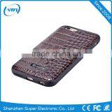High End Fashion Genuine Leather Case for IPhone 6, Crocodile Skin Back Cover Leather Case for IPhone 6s thumbnail-3