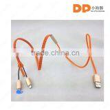 Creative Gifts Flat Cable High Speed Zipper Usb Charging Cable Sync Data Cable thumbnail-3