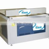 2015 hot sale cnc co2 laser cutting machine for acrylic,wood,PVC,MDF,fabric,foam,leather,rubber