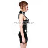 Wholesale Sexy Mature Ladies Zipper Pvc Mini Skirt thumbnail-2