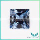 Wuzhou Gems Gemstones Processing Loose Synthetic Aquamarine Spinel Rough thumbnail-1