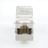 Cat6 UL 90Degree Toolless Half Shielded STP Modular Keystone Jack thumbnail-4