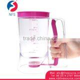 900 ML Hand Cake Peanut Butter Plastic Pancake Batter Dispenser