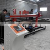 Dezhou jifeng 100mm dia economic 3-axis steel pipe plasma intersecting line cutting machine
