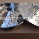 Soil Coal Medicine Lab Sample Selection With Lid and Pan Sieve Sifter Strainer Set