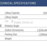 3.5 Ton Electric Release Lock Hydraulic Car Lift Price thumbnail-4