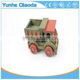 Dumper Truck Wooden Toy Vehicle Encourages Hours of Imaginative Play thumbnail-2