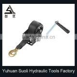 Manufacturing 1200lbs Galvanized Manual Tirfor Winch With Belt thumbnail-4