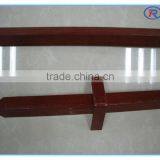 Cheap Dark Red Angle Iron Fence Posts For Garden Protection/steel Fence Posts thumbnail-5