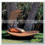 Audu Cane Daybed/Cane Outdoor Patio Daybed thumbnail-4