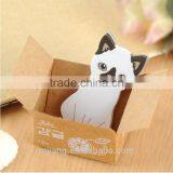 Promotional Creative Lovely Cat Adhesive Sticky Notes Memo Pad thumbnail-1