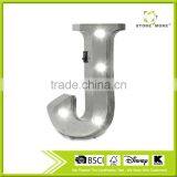 Carnival Decorative LED Light Metal Letter J With Battery Operated thumbnail-1