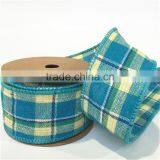 2016 Hot Sale Cotton Linen Chequer for Flower Packing thumbnail-2