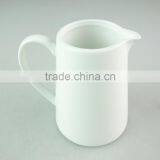 Stock Pure White Porcelain 200ml Milk Pot for Hotel Used thumbnail-1