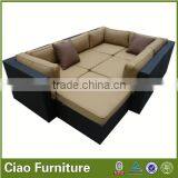 Outdoor Aluminium Furniture Cheap New Design Living Room Sofa Set Olyester Rattan thumbnail-2