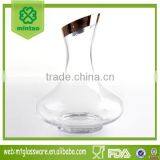 Rose Gold Electroplating of Mouth Wine Decanter thumbnail-1