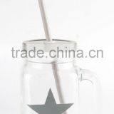 Set of 4 Cheap Hot Sale Screw Cap Star Mason Jar thumbnail-6