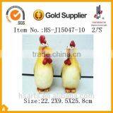 10" Attractive Ceramic Crow Decorative Figurines for Ornaments 2/S thumbnail-1