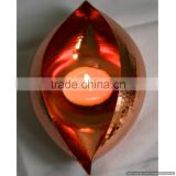 copper plated wall fancy tealight holder