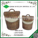 Home Decoration Wicker Wall Hanging Basket for Storage thumbnail-2