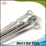 NBRSC Barbecue Skewers, 17-inch Stainless Steel BBQ Stick Grilling Kabob Skewers (Pack of 10), Reusable thumbnail-3