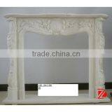Hunan White Marble Fireplace From China thumbnail-1