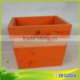 Homes and Gardens Natural Wooden Artificial Flower Basket Decoration thumbnail-3