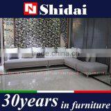 Modern Fabric Corner Sloped Track Arm Gray Sofa With Metal Feet G1125 thumbnail-1