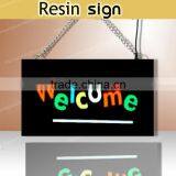 Customized Open Flash Led Sign for Advertising and Promotion . Led Resin Sign / Led Open Sign thumbnail-4