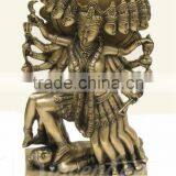 Indian Style Metal Material Art Crafts Bronze Kali Maa Goddess Statue Hot Sale thumbnail-2