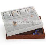 Fast Delivery Wooden Luxury Jewelry Ring Box thumbnail-5