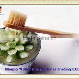 Curvy Shape Bamboo Handle Toothbrush thumbnail-4