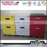 Low Price 3 Drawer Mobile Filing Cabinet 3 Tiers Portable Employee Locker Cabinet thumbnail-6
