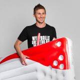 Pool Lounge Beer Pong Game Table Inflatable Floating thumbnail-3