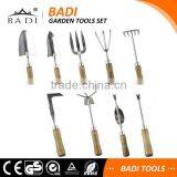 Popular Wooden Handle Kid Garden Tool Set With Painting thumbnail-1