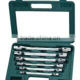 6pcs Ratchet Wrench Set Hand Tool Set With Blow Mold Case