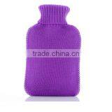 2000ml Knitted Hot Water Bottle Cover With Sapporo Edge thumbnail-4