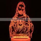 3d Light Lamp of Jesus Christ for Christmas thumbnail-2