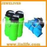 Hot Amazon for Collapsible Rolls Up Silicone Water Bottle thumbnail-1