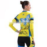2016 Custom Made Cheap Cycling Set, Women Long Sleeve Cycling Clothing thumbnail-6