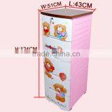 5 Layers Wooden Cover Plastic Baby Drawer thumbnail-3