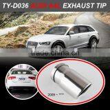 Auto Ss304 Stainless Exhaust Tips for Audi A4L
