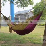 Amazon Wholesale High Quality Colorful Double Portable 210T Nylon Taffeta Camping Hammock thumbnail-3