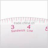 Kearing 24 Inch Flexible Plastic Garment Vary Form Curve Ruler , Sandwich Line Fashion Design Ruler # 6224 thumbnail-5