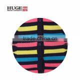 Multicoloured Kintted Style Striped Knitting Girls Sweaters thumbnail-3